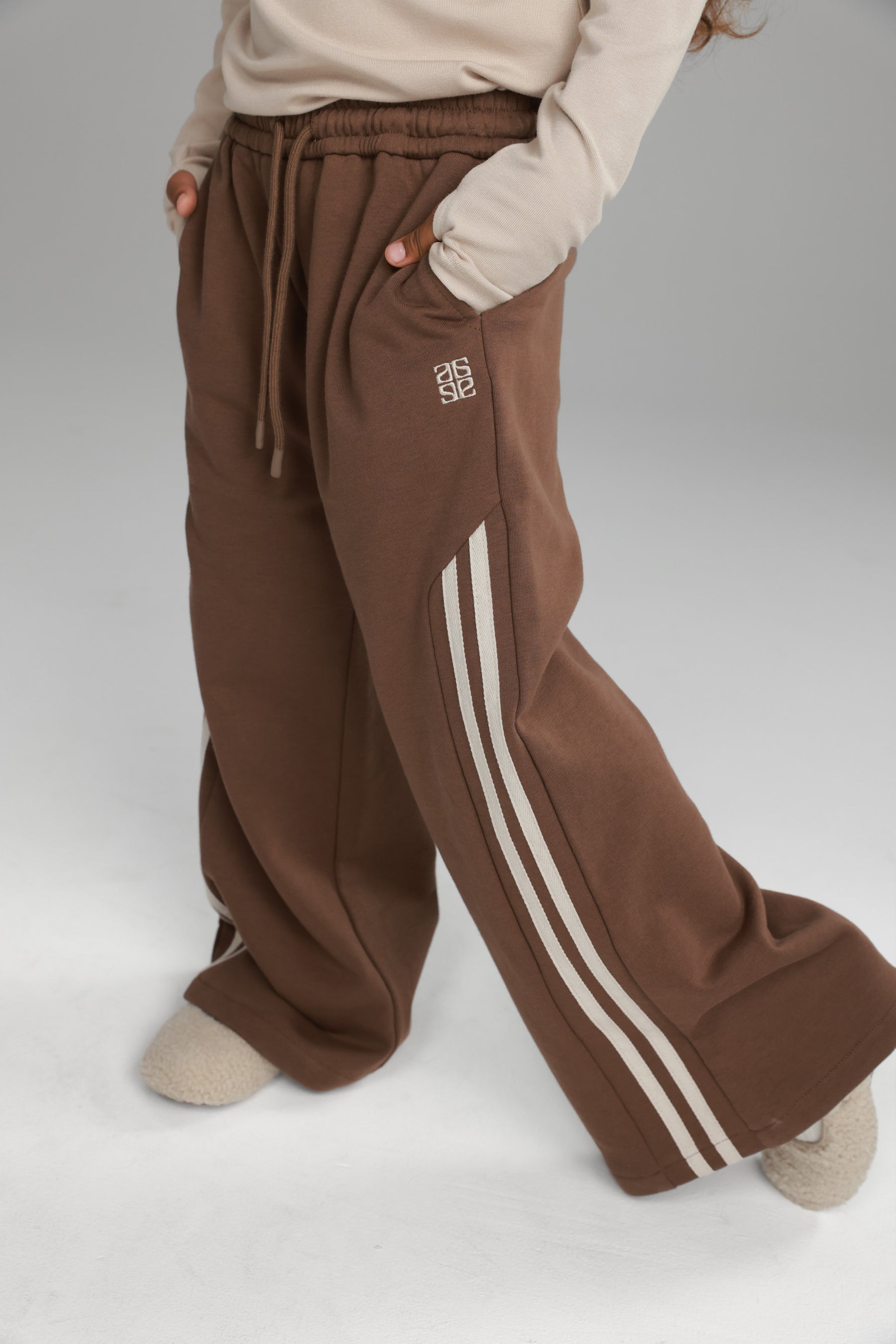 מכנסי ריבר חומים