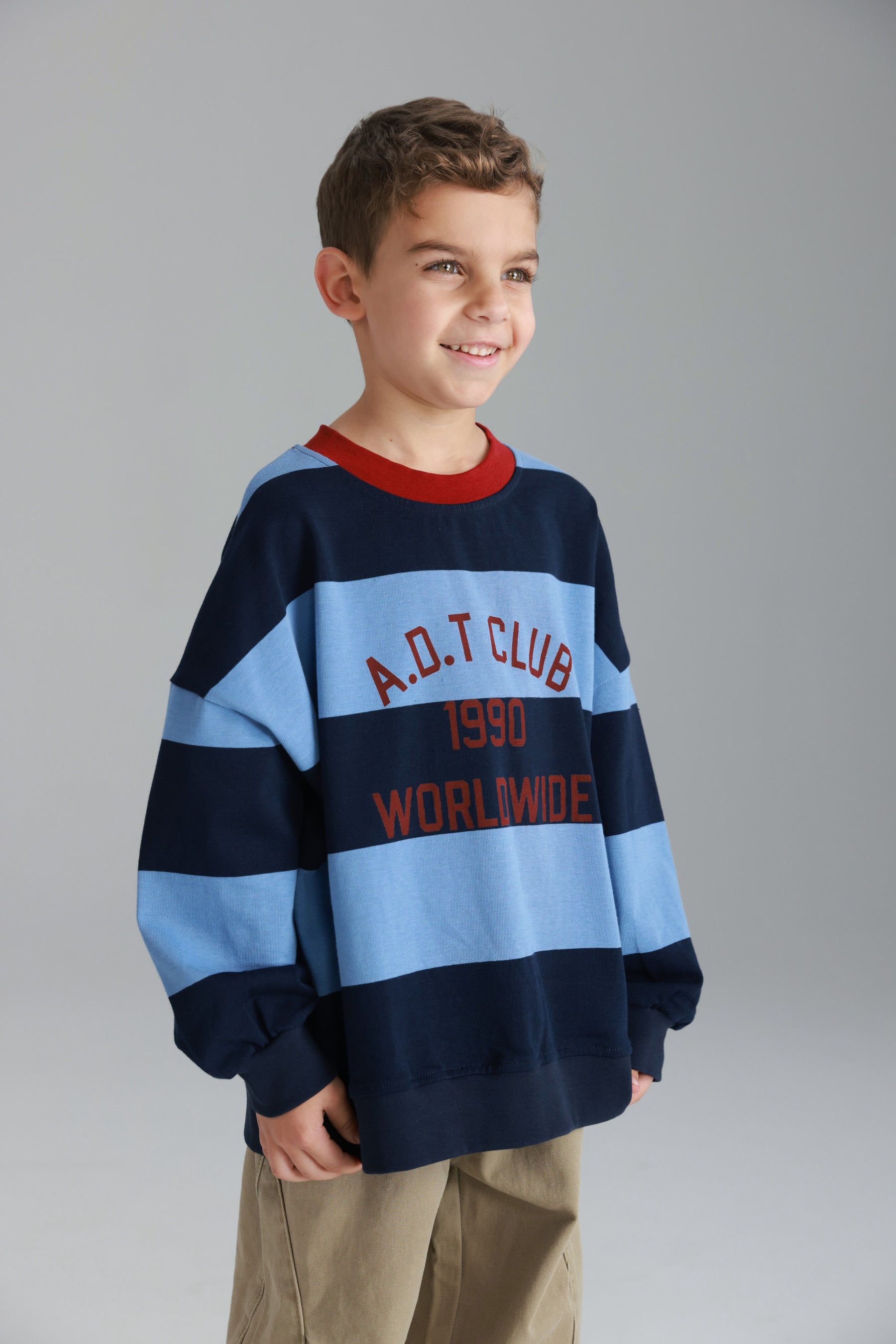 חולצת קאי נייבי/תכלת