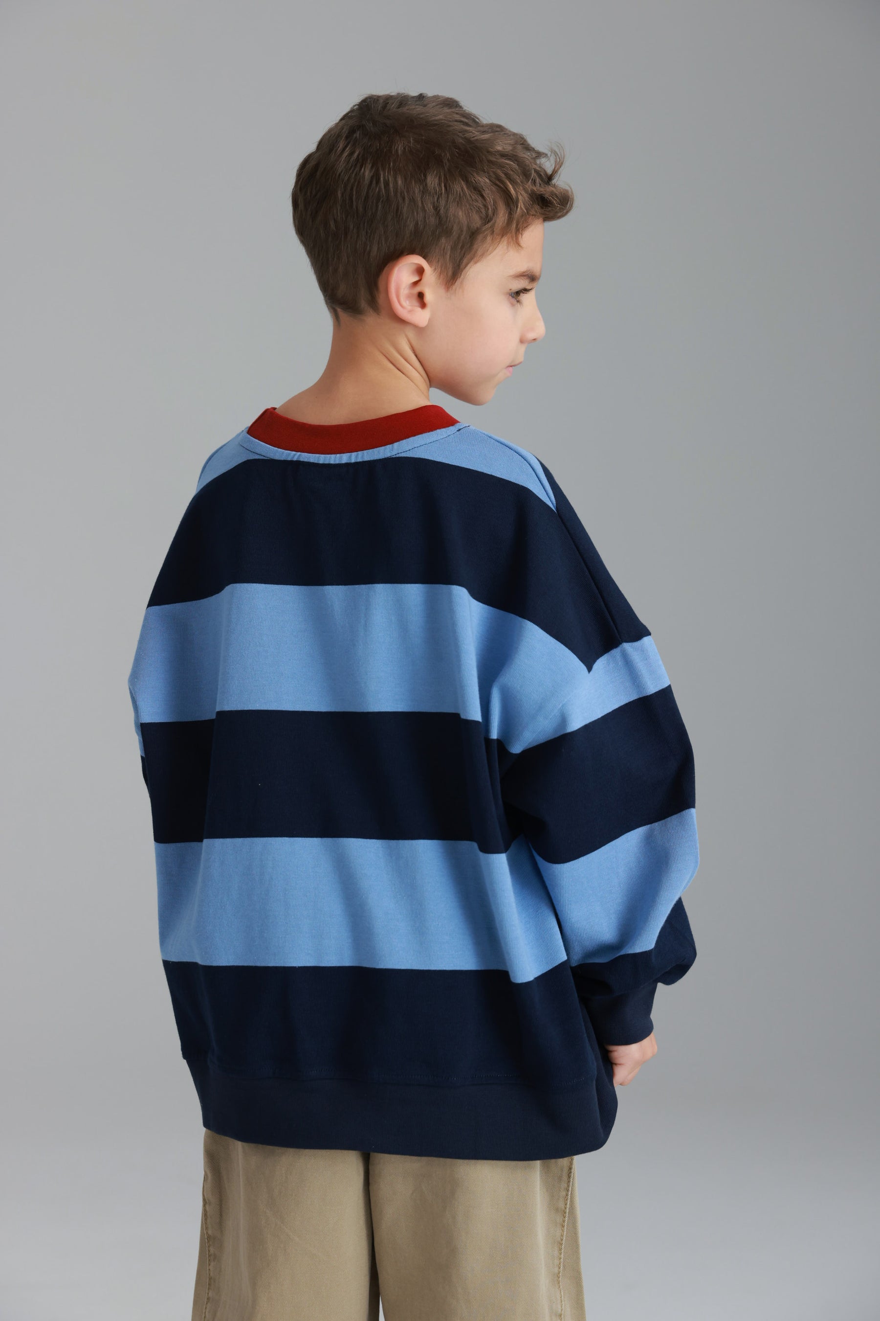 חולצת קאי נייבי/תכלת