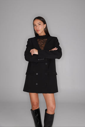 שמלת בלייזר ויקטוריה שחורה