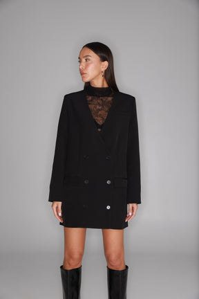 שמלת בלייזר ויקטוריה שחורה