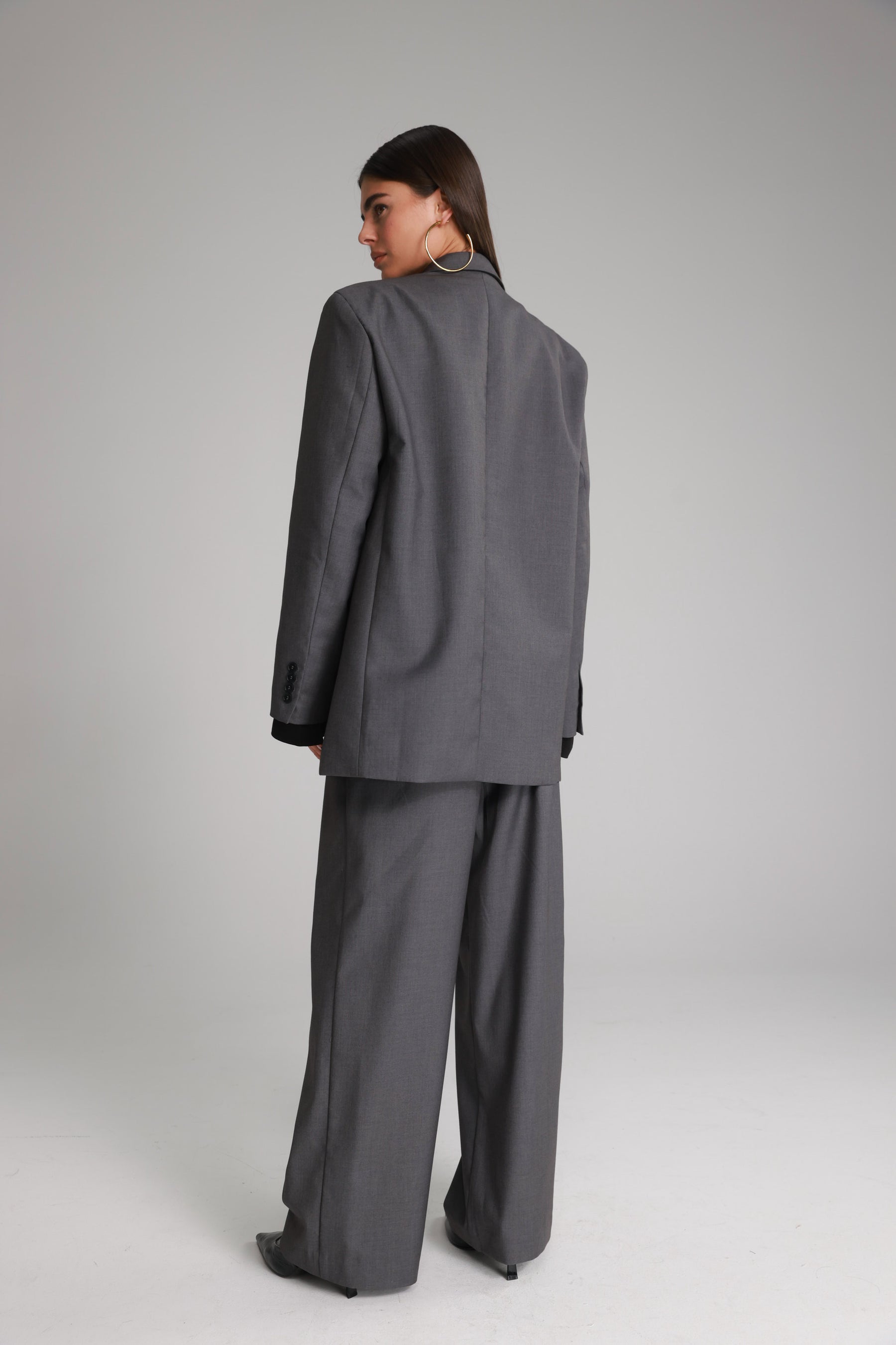 מכנסי דני אפור כהה