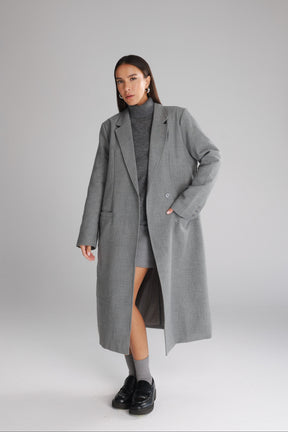 מעיל אדיסון אפור