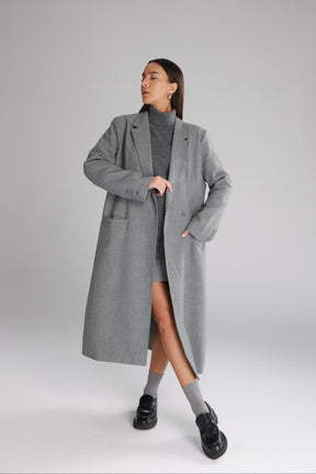 מעיל אדיסון אפור