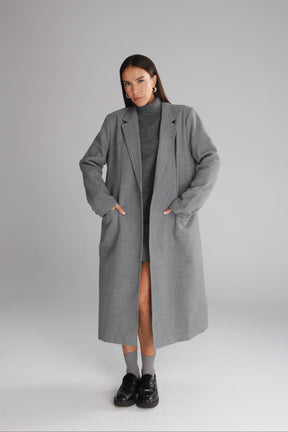 מעיל אדיסון אפור