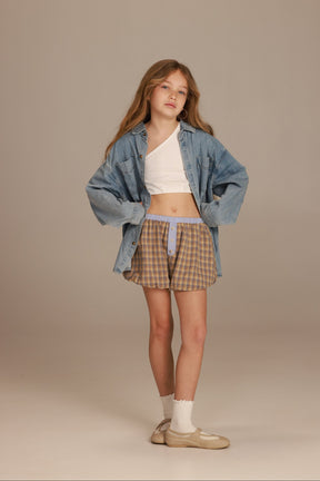 מכנסי אמלפי חום בהיר