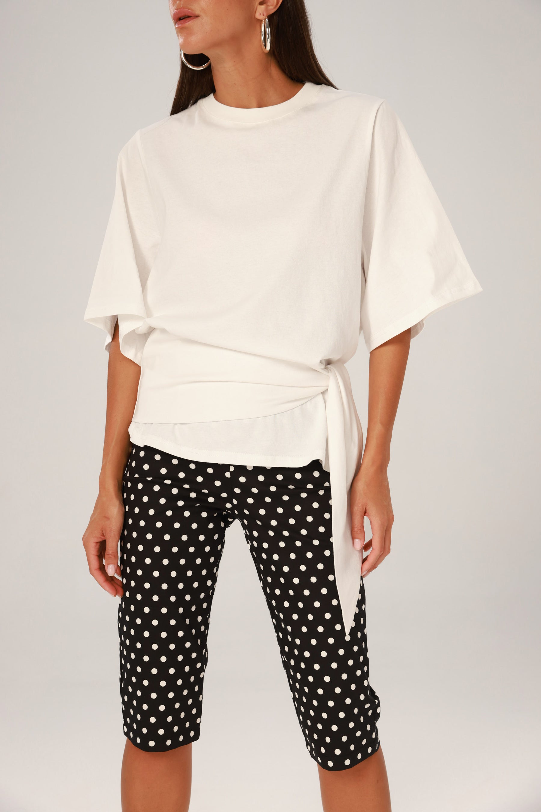 חולצת ויויאן לבנה
