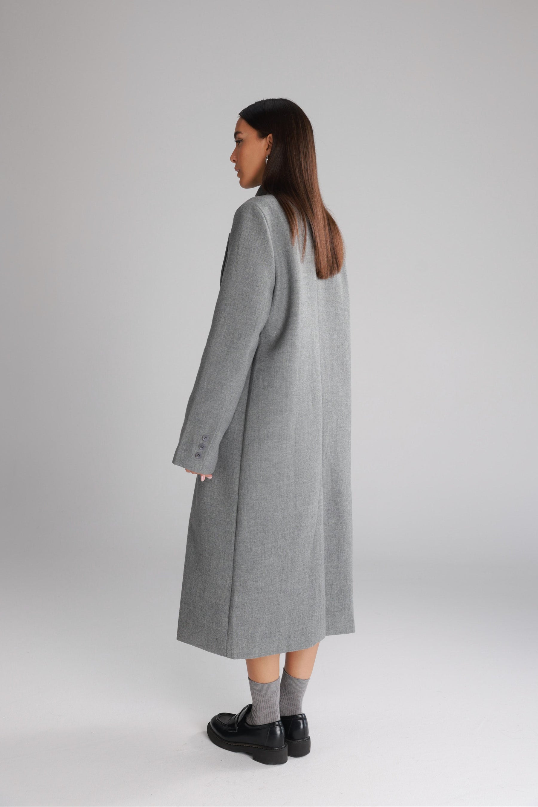 מעיל אדיסון אפור