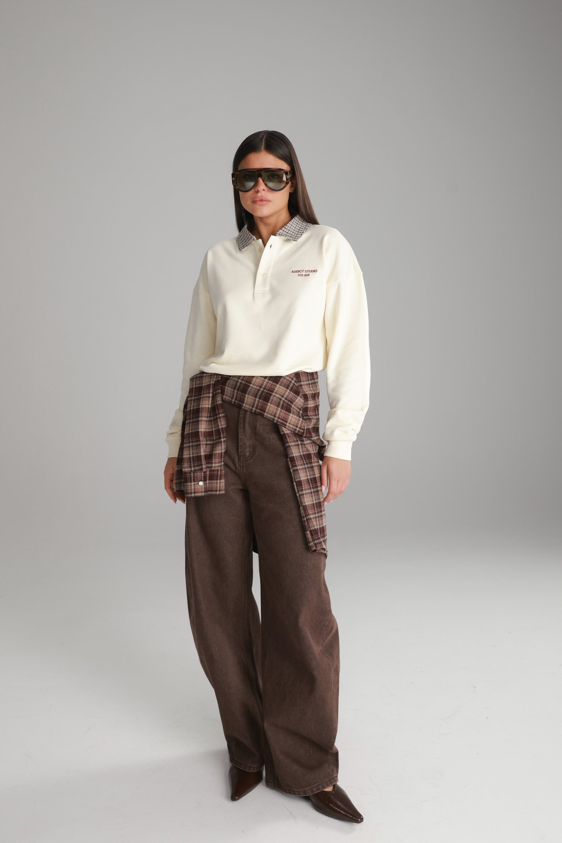 חולצת מרגרט שמנת