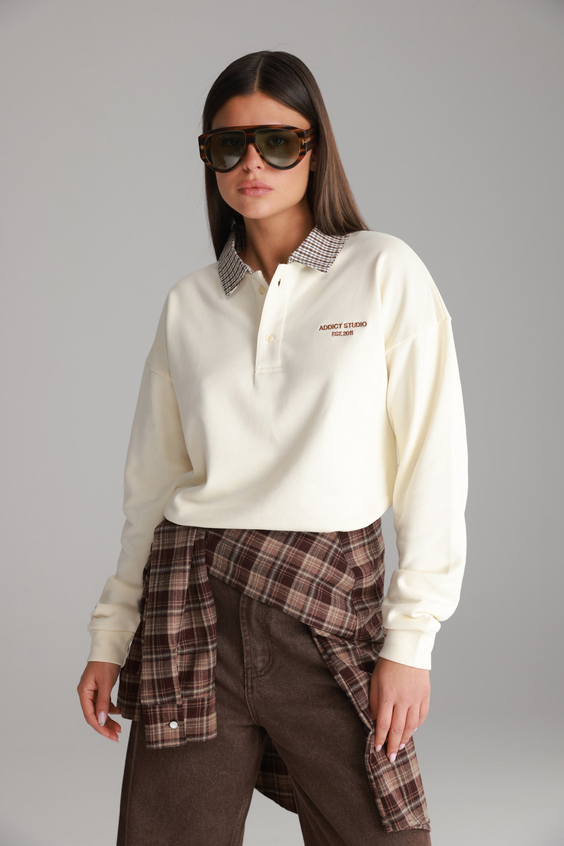 חולצת מרגרט שמנת