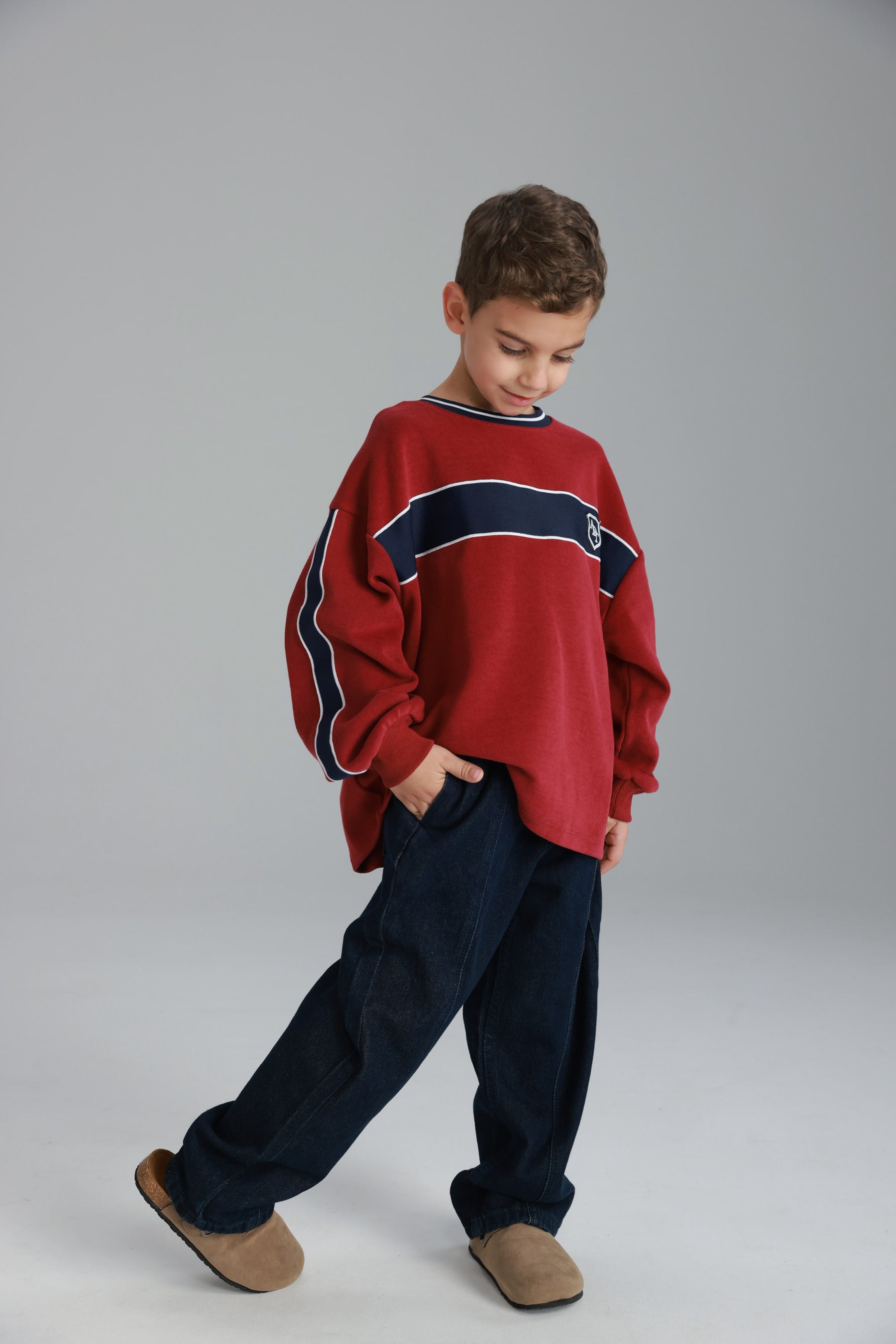 ג'ינס לנון כחול כהה