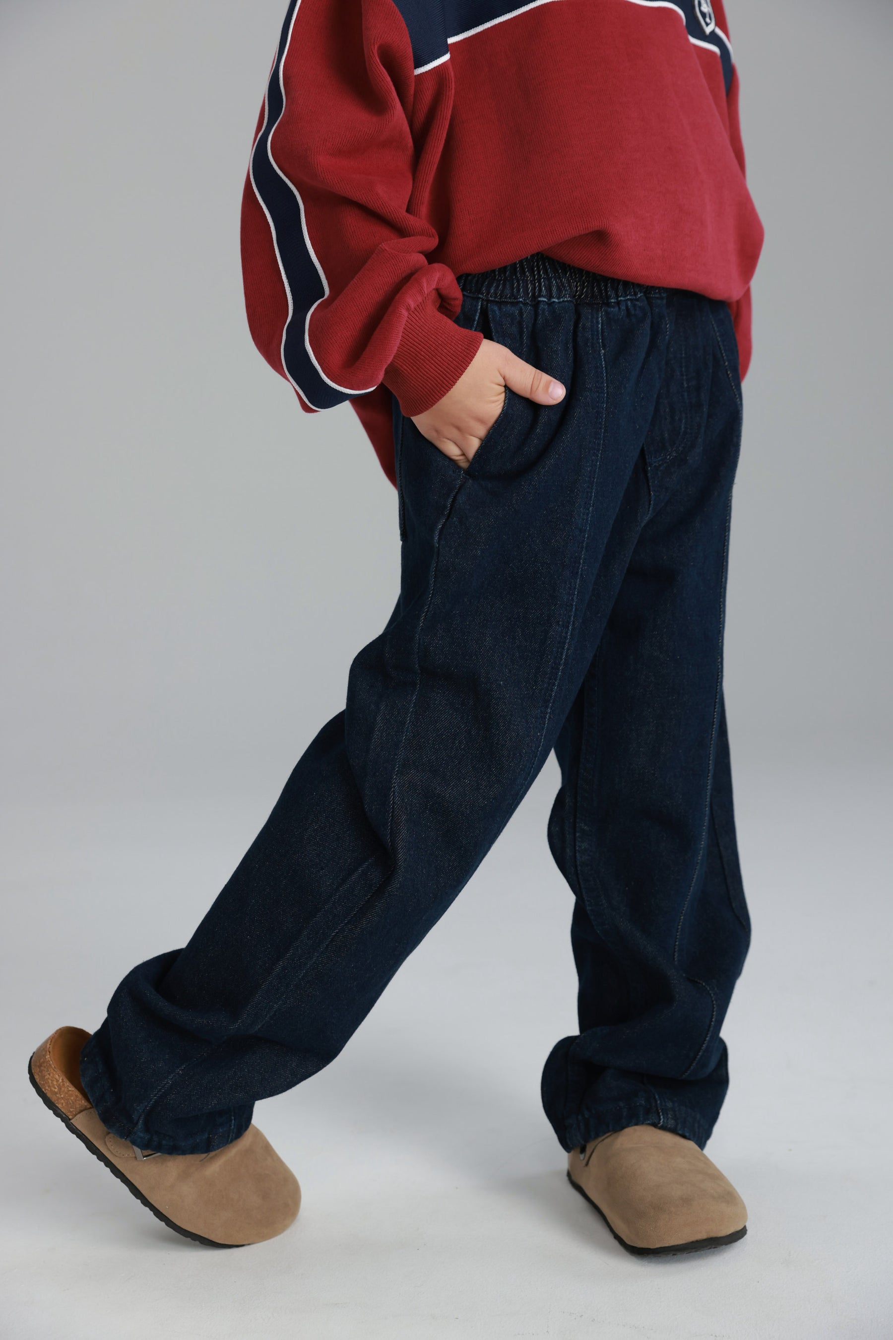 ג'ינס לנון כחול כהה