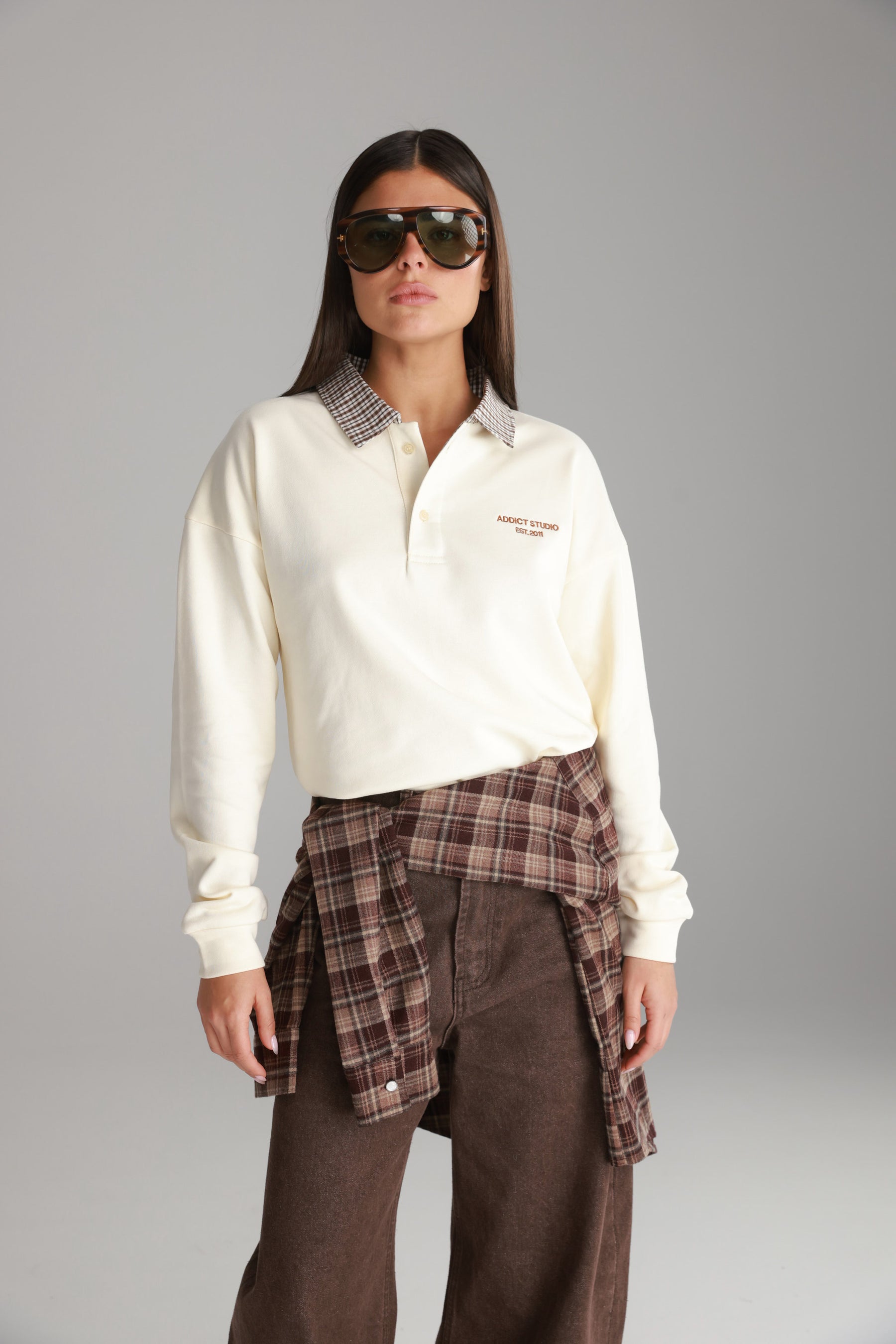 חולצת מרגרט שמנת