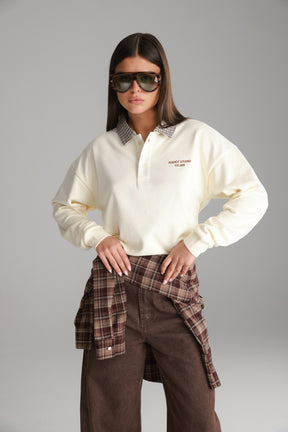 חולצת מרגרט שמנת