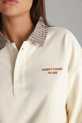 חולצת מרגרט שמנת