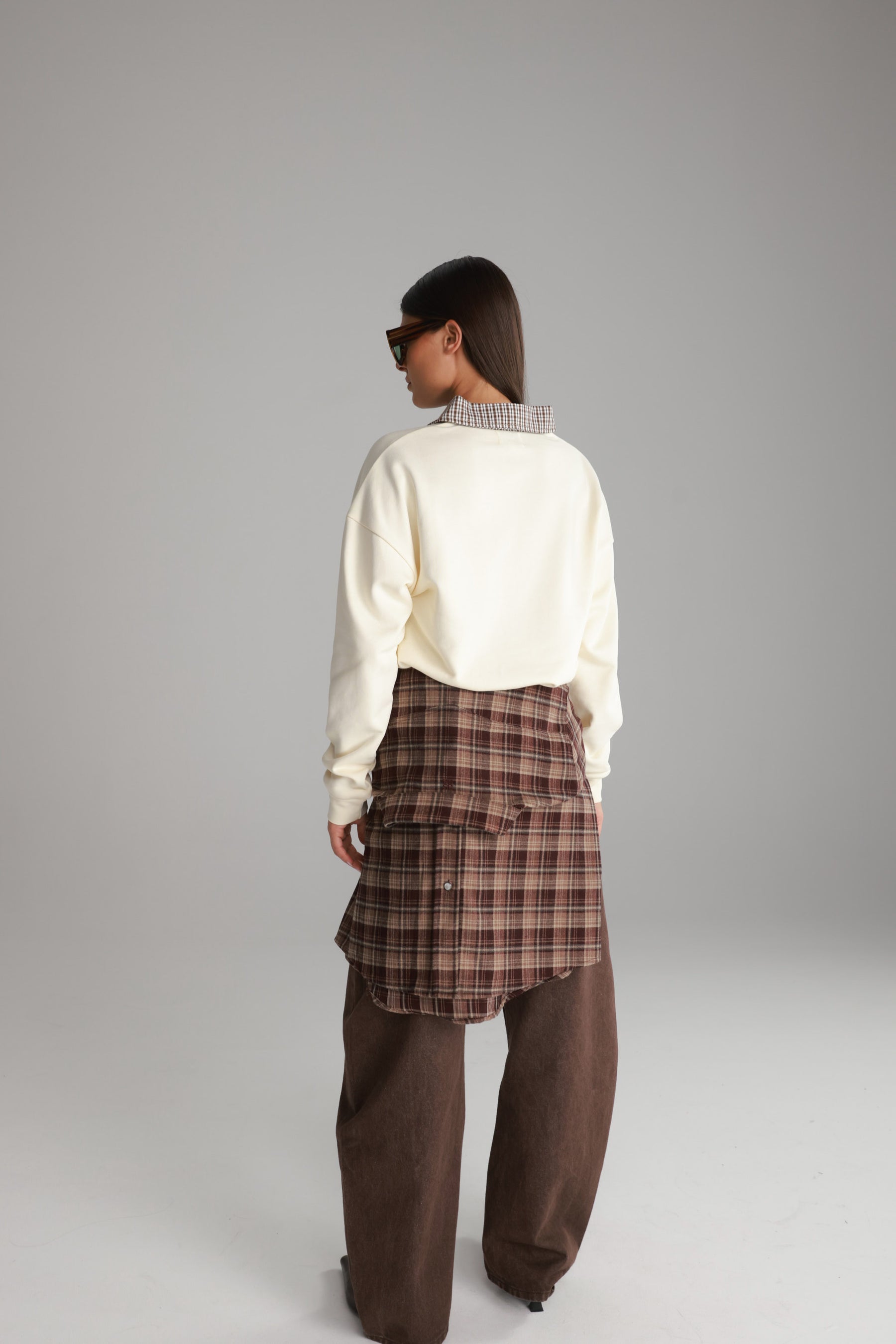 חולצת מרגרט שמנת