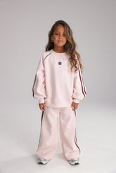 חליפת סרינה ורודה