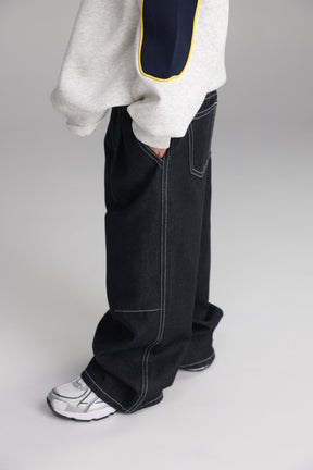 ג'ינס קוניל כחול כהה