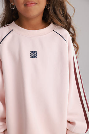 חליפת סרינה ורודה