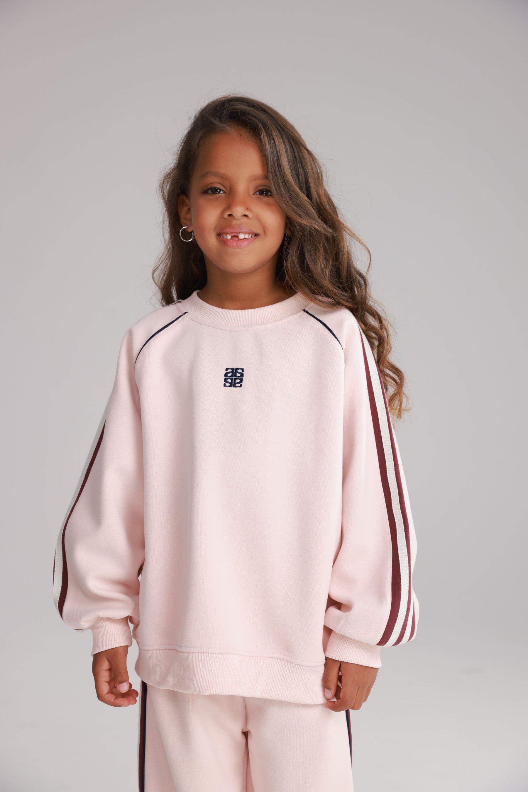 חליפת סרינה ורודה