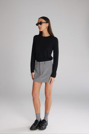 חולצת קייסי שחורה