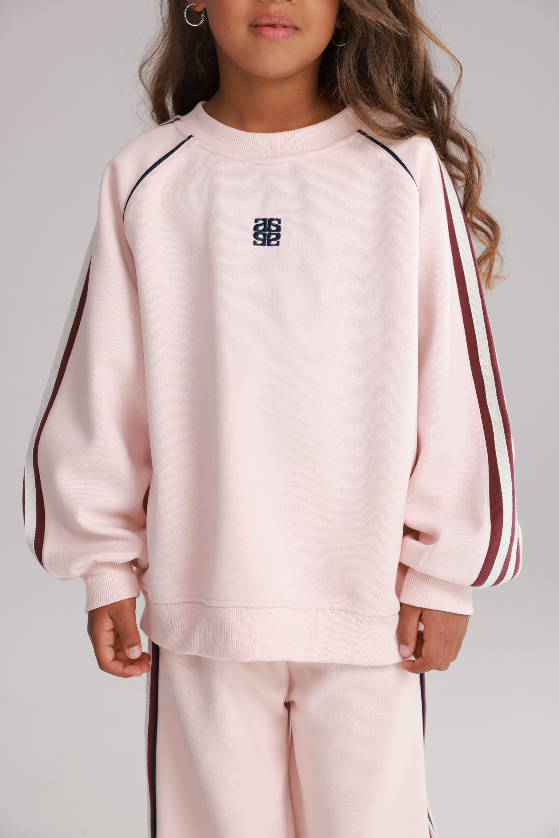 חליפת סרינה ורודה