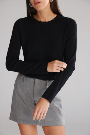 חולצת קייסי שחורה