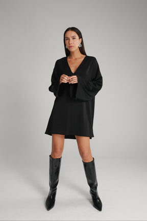 שמלת אניה שחורה