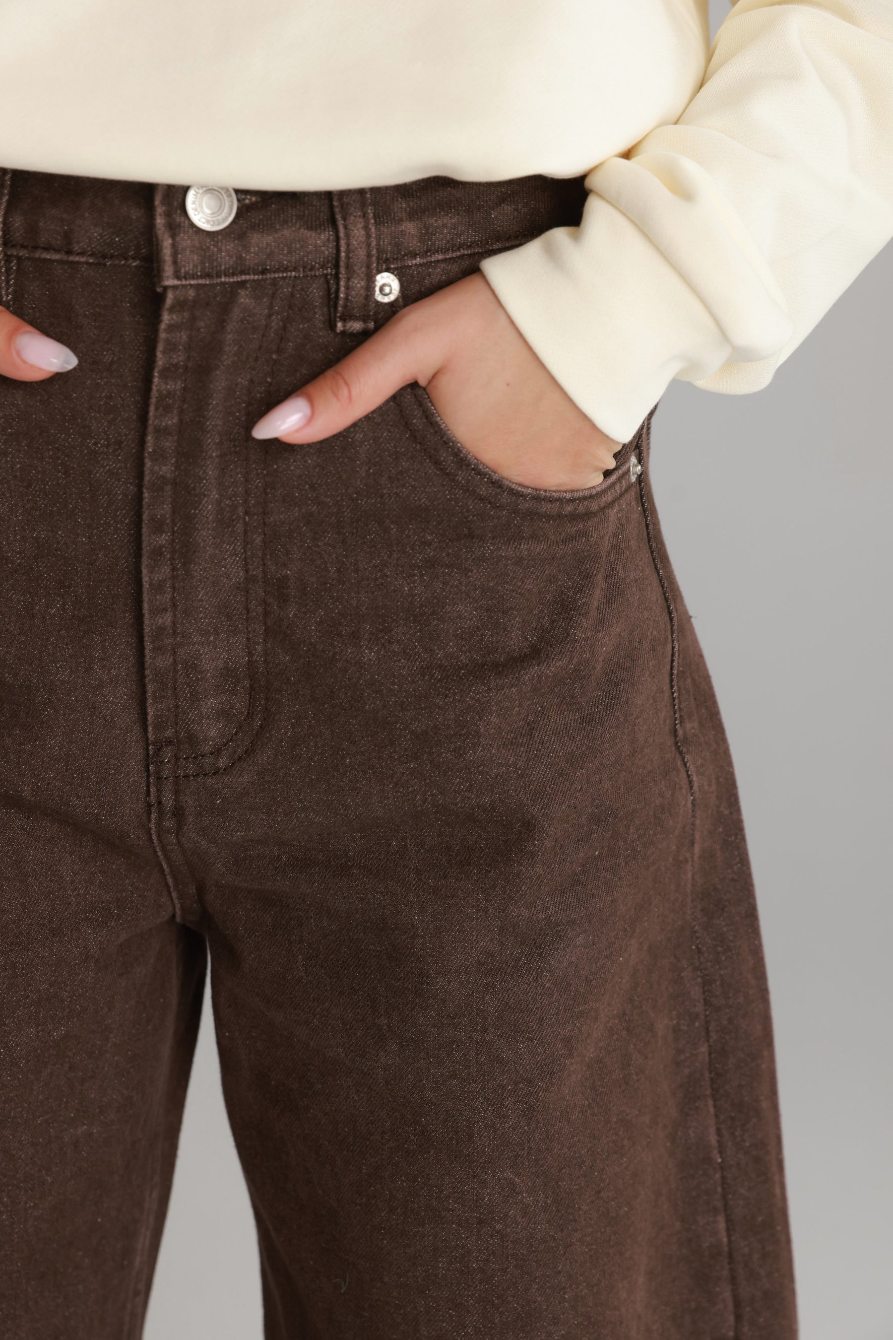 ג'ינס קלואי חום