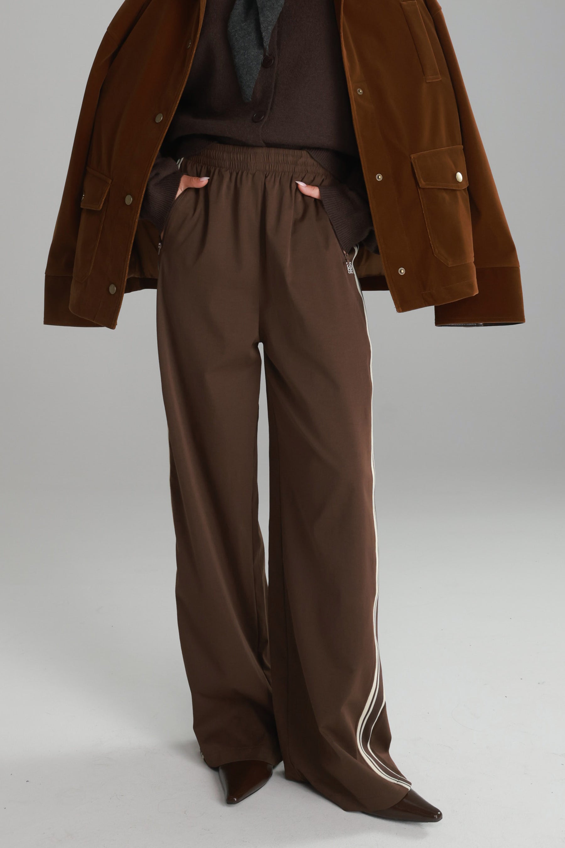 מכנסי גבריאל חומים