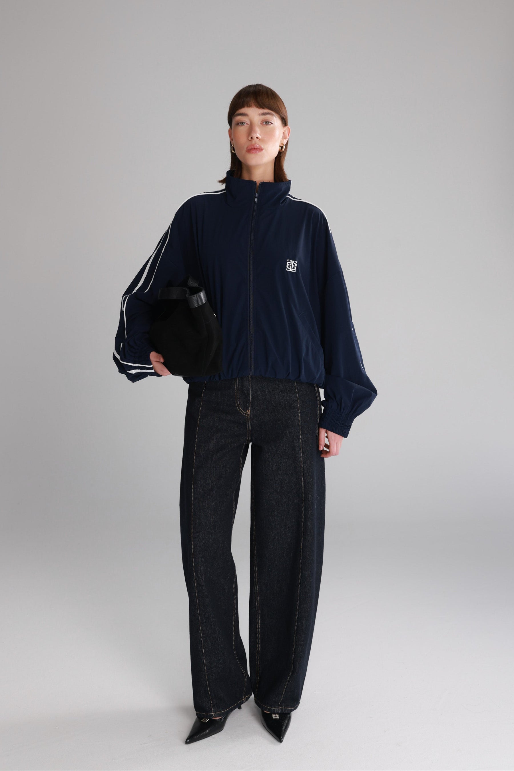 ג'קט האריס נייבי