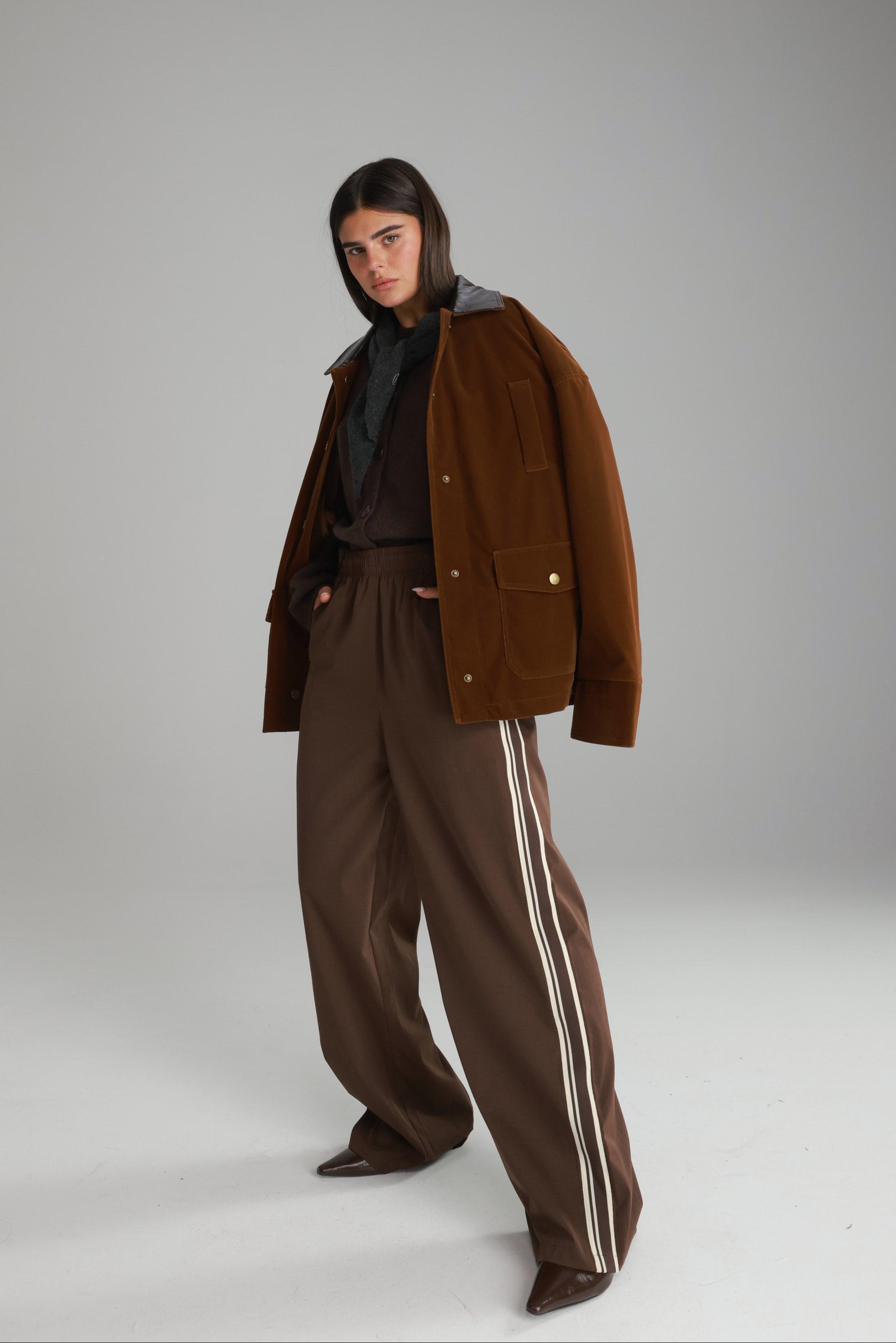 מכנסי גבריאל חומים