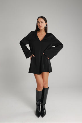 שמלת אניה שחורה