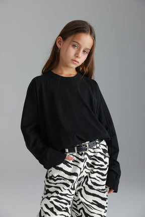 חולצת קרינה שחורה