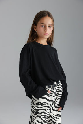 חולצת קרינה שחורה