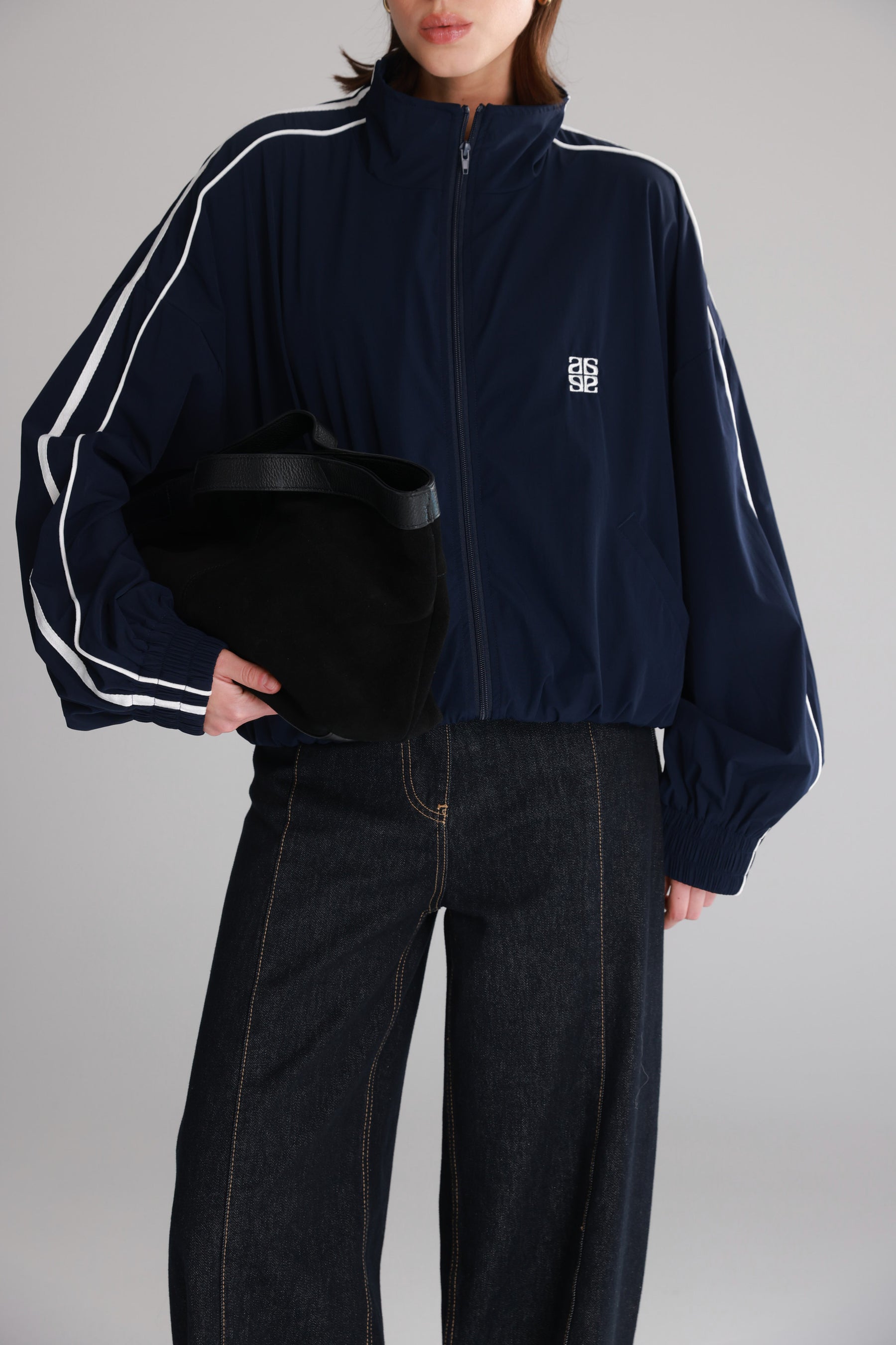 ג'קט האריס נייבי