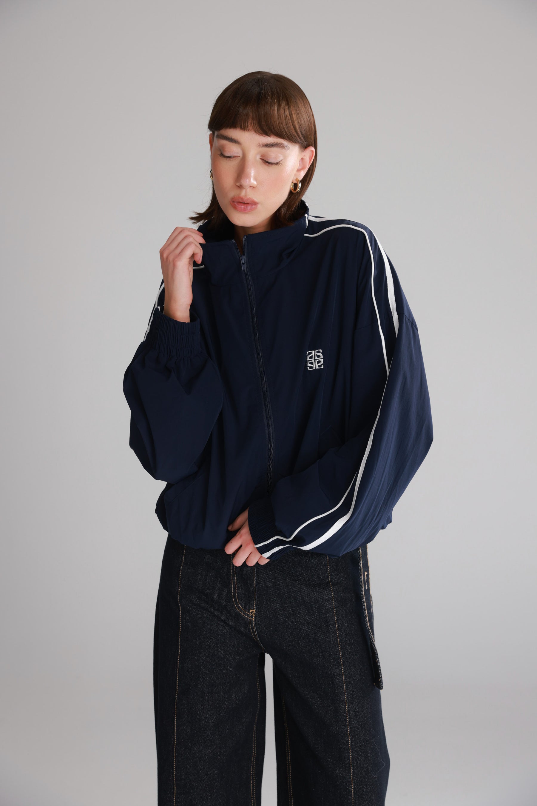 ג'קט האריס נייבי