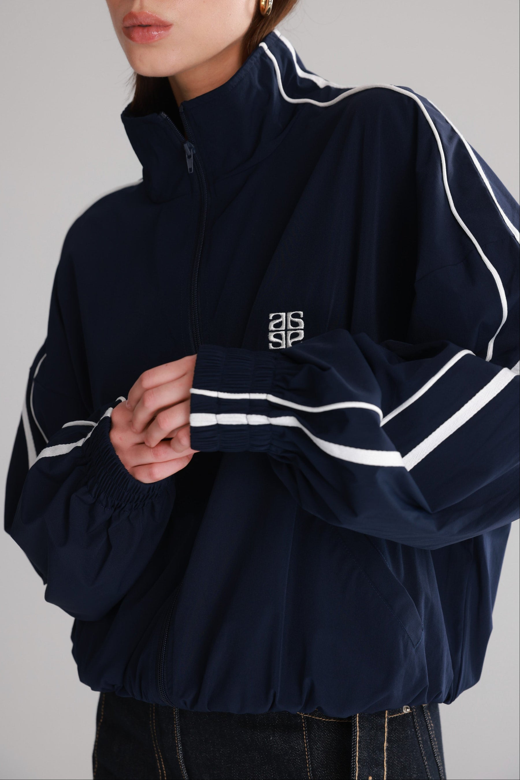 ג'קט האריס נייבי