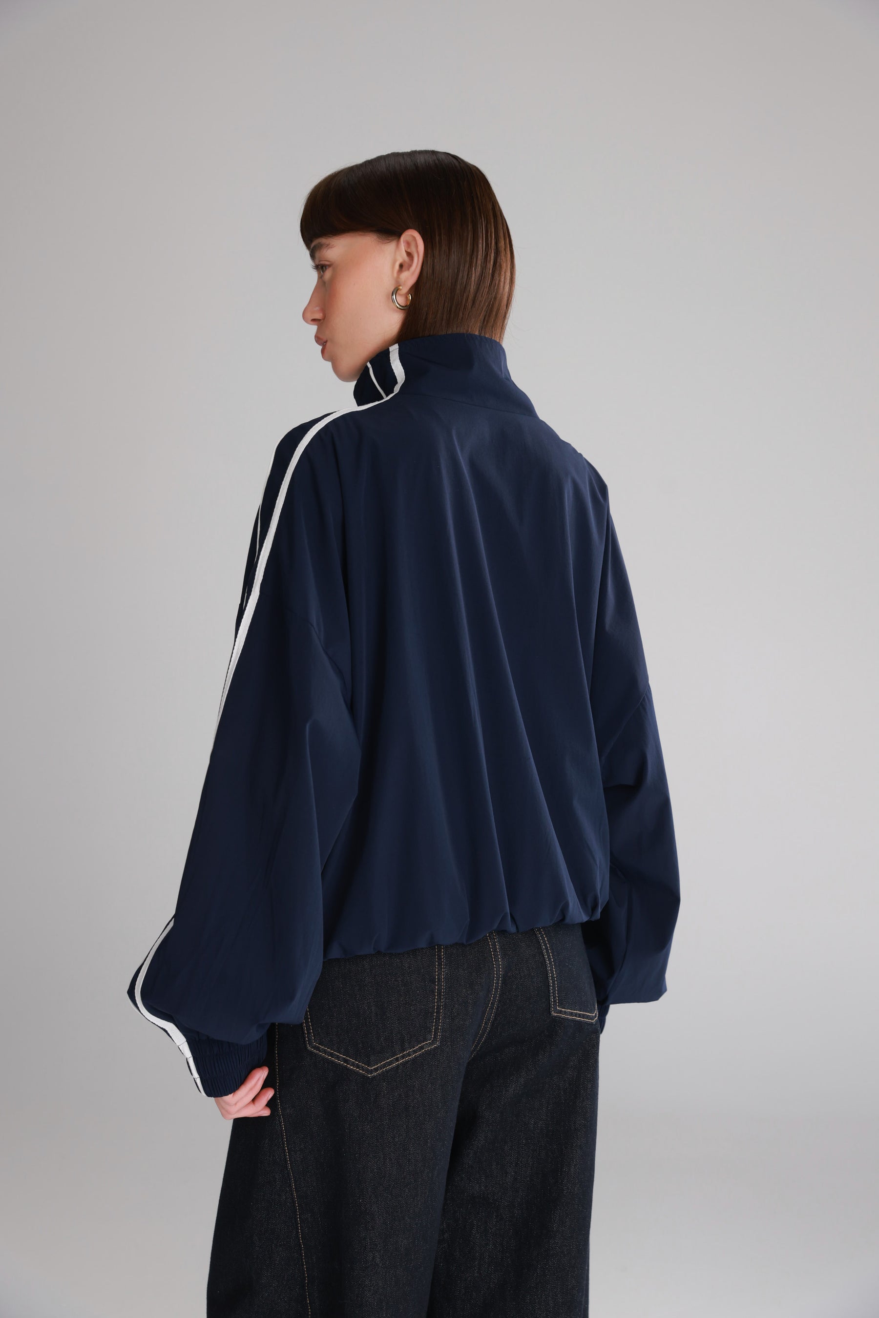 ג'קט האריס נייבי