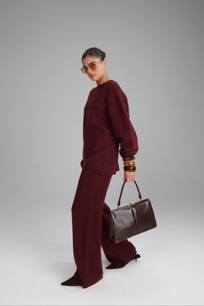 חליפת סריג מיגל בורדו