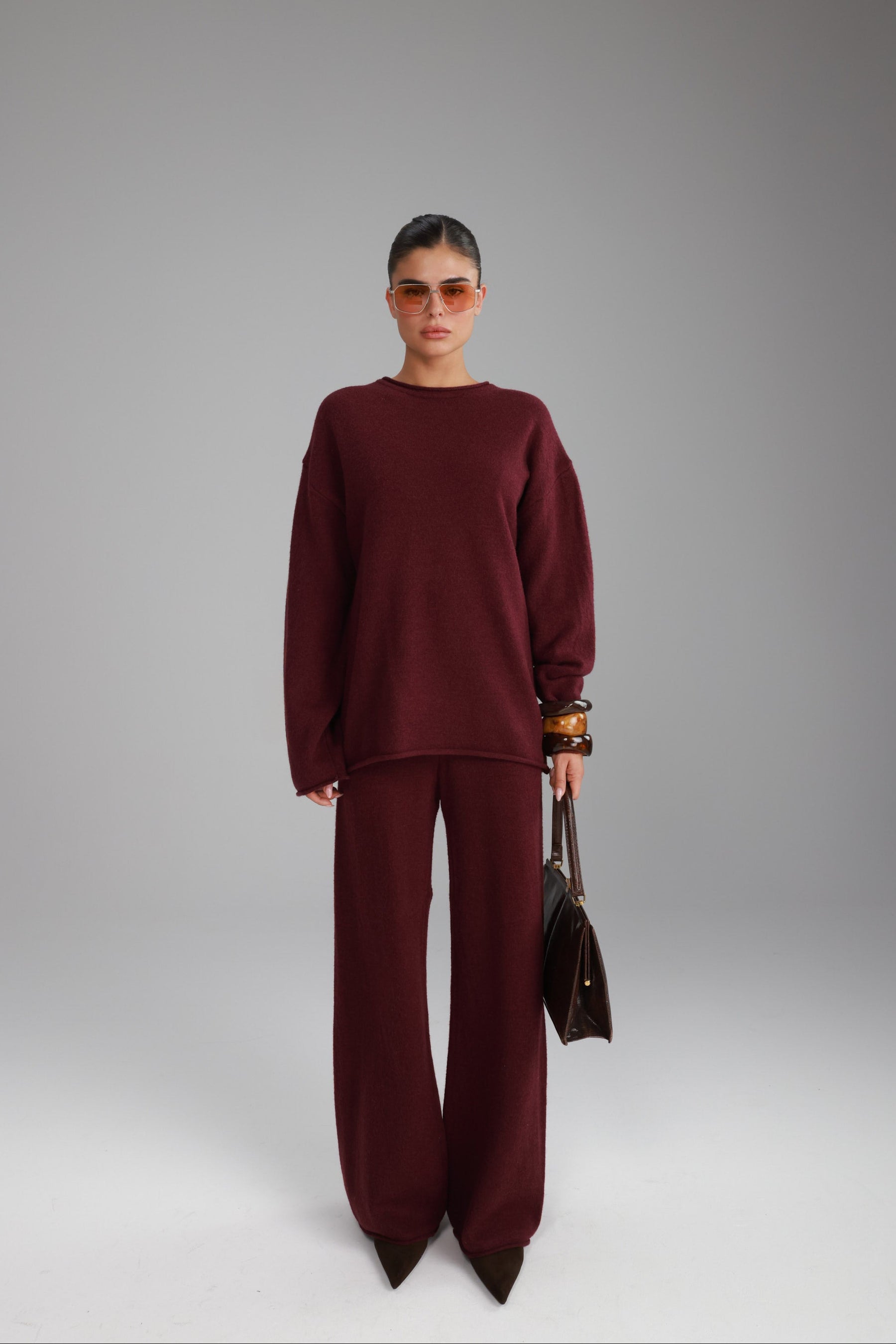 חליפת סריג מיגל בורדו