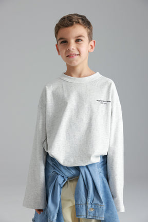 חולצת ניל אפור בהיר