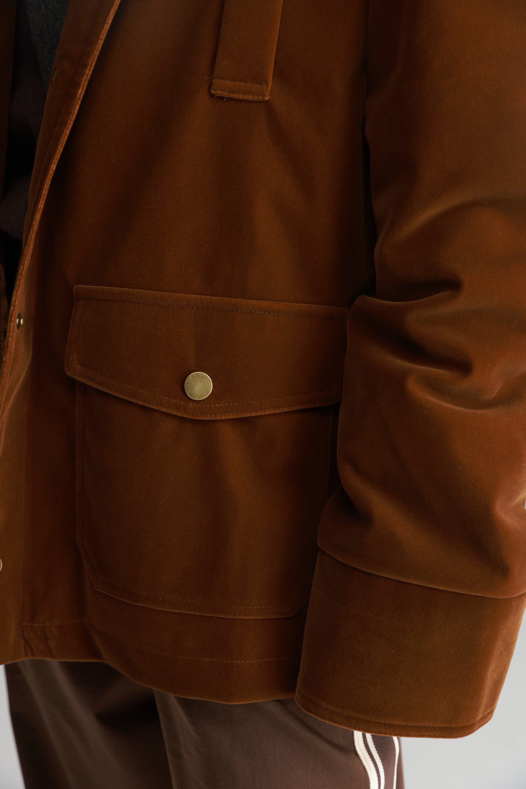 ג'קט אדריאנה חום בהיר