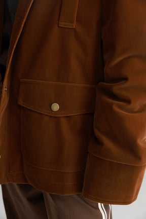 ג'קט אדריאנה חום בהיר