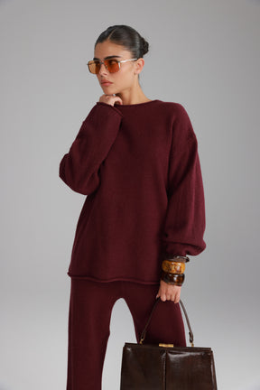 חליפת סריג מיגל בורדו