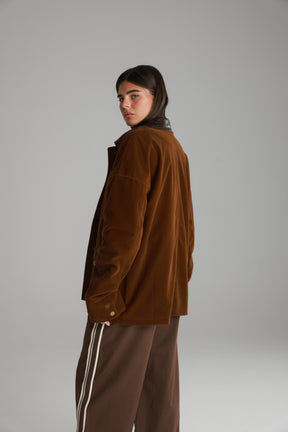 ג'קט אדריאנה חום בהיר