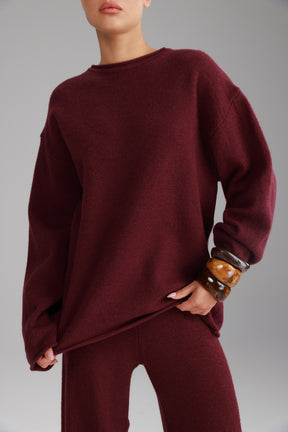 חליפת סריג מיגל בורדו