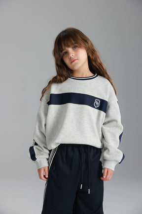 סוויטשירט ג'ון אפור בהיר