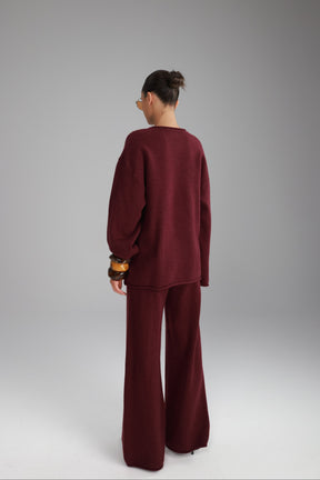 חליפת סריג מיגל בורדו