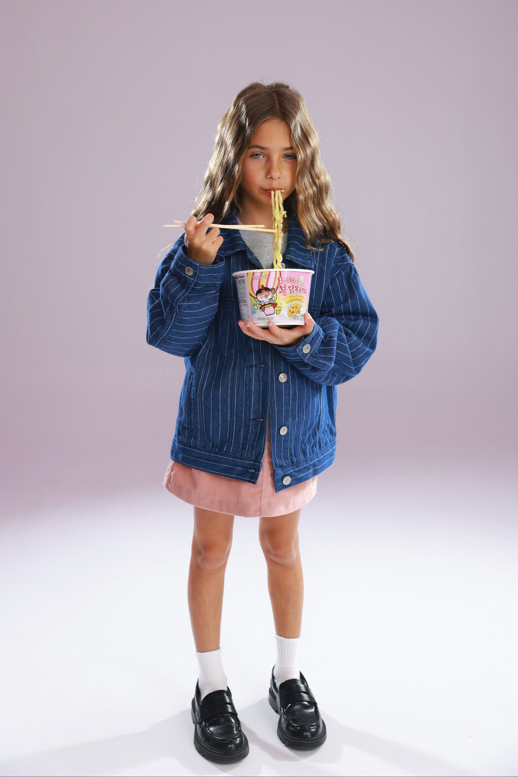 ג'קט ג'ינס קיארה כחול כהה